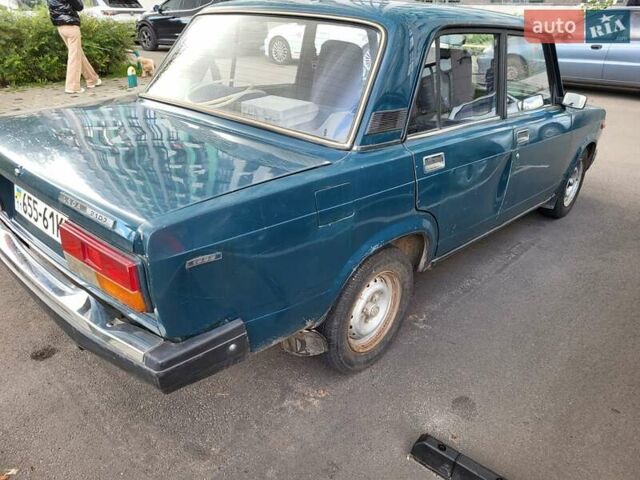 Зеленый ВАЗ 2107, объемом двигателя 1.5 л и пробегом 94 тыс. км за 800 $, фото 3 на Automoto.ua