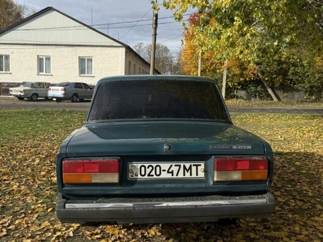 Зеленый ВАЗ 2107, объемом двигателя 1.5 л и пробегом 150 тыс. км за 750 $, фото 4 на Automoto.ua