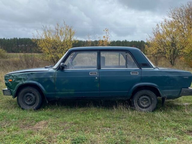 Зеленый ВАЗ 2107, объемом двигателя 1.5 л и пробегом 67 тыс. км за 1050 $, фото 2 на Automoto.ua