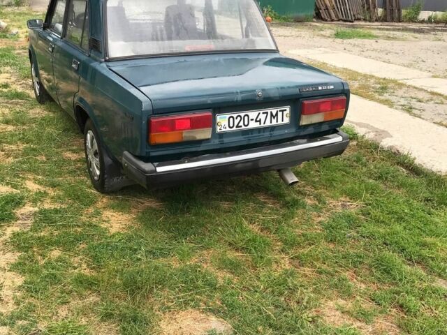 Зелений ВАЗ 2107, об'ємом двигуна 1.5 л та пробігом 110 тис. км за 500 $, фото 1 на Automoto.ua