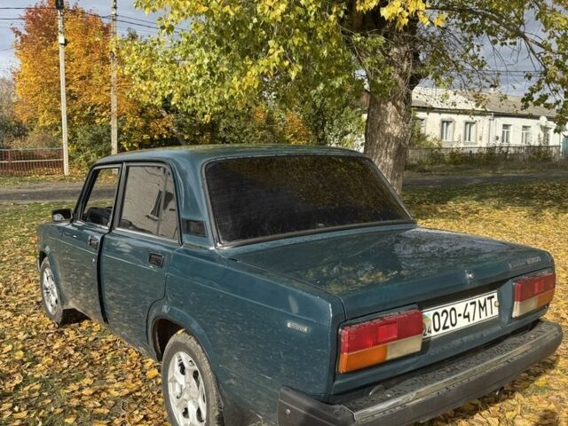 Зеленый ВАЗ 2107, объемом двигателя 1.5 л и пробегом 150 тыс. км за 750 $, фото 2 на Automoto.ua
