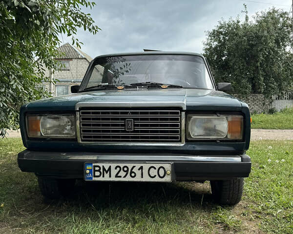Зеленый ВАЗ 2107, объемом двигателя 1.46 л и пробегом 80 тыс. км за 1006 $, фото 1 на Automoto.ua