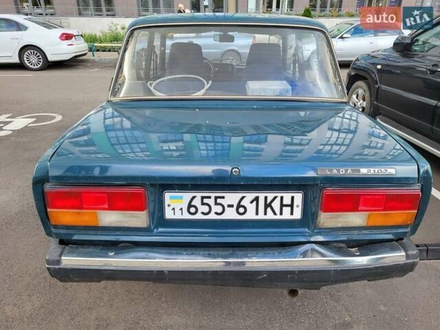 Зеленый ВАЗ 2107, объемом двигателя 1.5 л и пробегом 94 тыс. км за 800 $, фото 1 на Automoto.ua