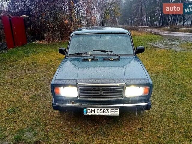 Зеленый ВАЗ 2107, объемом двигателя 1.5 л и пробегом 400 тыс. км за 1200 $, фото 2 на Automoto.ua