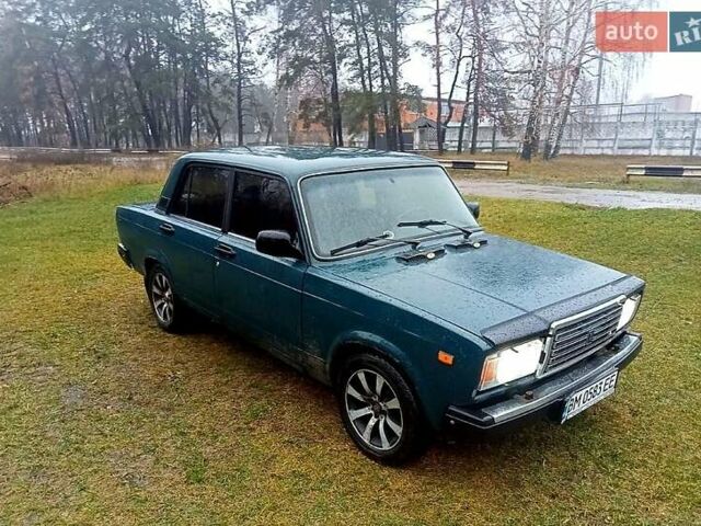 Зеленый ВАЗ 2107, объемом двигателя 1.5 л и пробегом 400 тыс. км за 1200 $, фото 5 на Automoto.ua