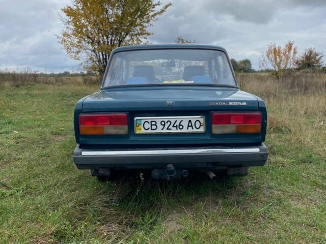 Зеленый ВАЗ 2107, объемом двигателя 1.5 л и пробегом 67 тыс. км за 1050 $, фото 3 на Automoto.ua