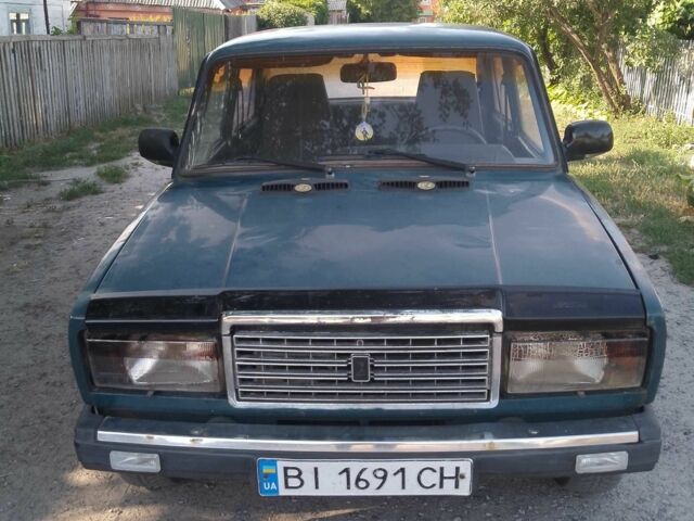 Зелений ВАЗ 2107, об'ємом двигуна 1.5 л та пробігом 1 тис. км за 404 $, фото 1 на Automoto.ua