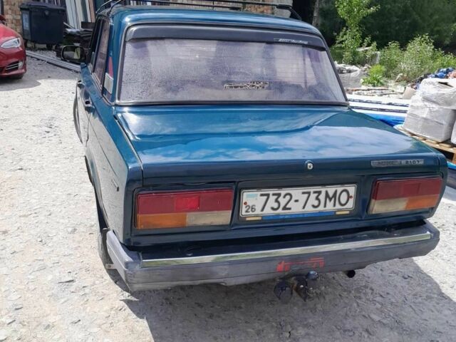 Зеленый ВАЗ 2107, объемом двигателя 1.5 л и пробегом 270 тыс. км за 781 $, фото 1 на Automoto.ua