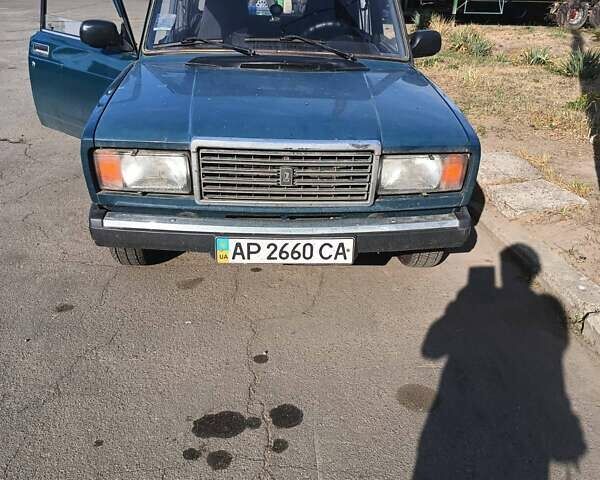 Зеленый ВАЗ 2107, объемом двигателя 1.5 л и пробегом 105 тыс. км за 1300 $, фото 4 на Automoto.ua