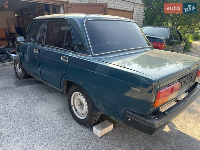 Зеленый ВАЗ 2107, объемом двигателя 1.57 л и пробегом 75 тыс. км за 900 $, фото 3 на Automoto.ua