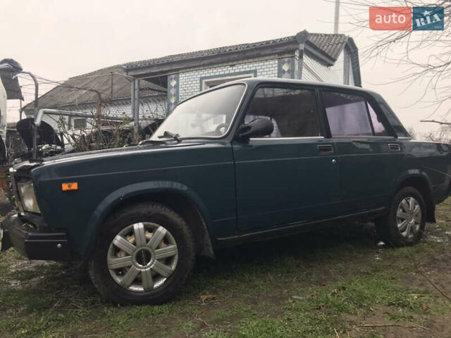 Зелений ВАЗ 2107, об'ємом двигуна 1.45 л та пробігом 197 тис. км за 1350 $, фото 5 на Automoto.ua