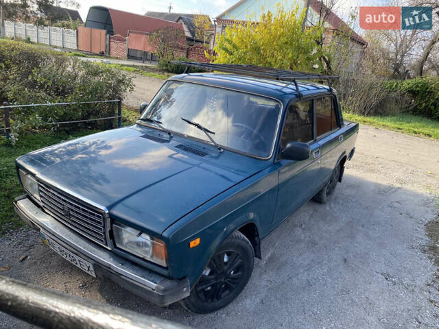 Зеленый ВАЗ 2107, объемом двигателя 1.5 л и пробегом 96 тыс. км за 1000 $, фото 4 на Automoto.ua