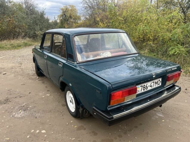 Зелений ВАЗ 2107, об'ємом двигуна 1.5 л та пробігом 80 тис. км за 950 $, фото 4 на Automoto.ua