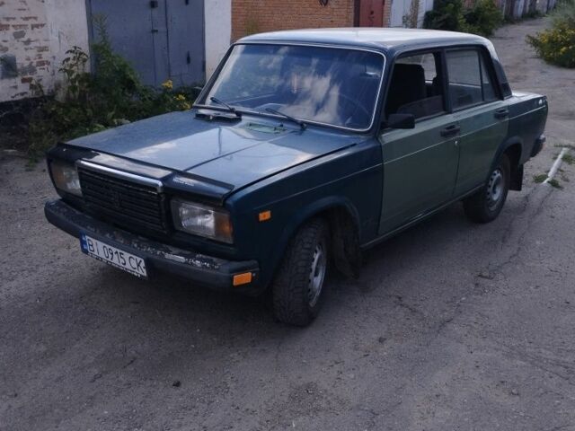 Зелений ВАЗ 2107, об'ємом двигуна 1.6 л та пробігом 240 тис. км за 325 $, фото 2 на Automoto.ua
