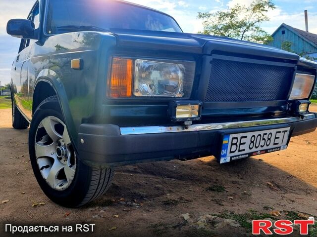 ВАЗ 2107 2002 в Баштанке на Automoto.ua Зеленый ВАЗ 2107, объемом двигателя 1.5 л и пробегом 140 тыс. км за 1100 $, фото 1 на Automoto.ua