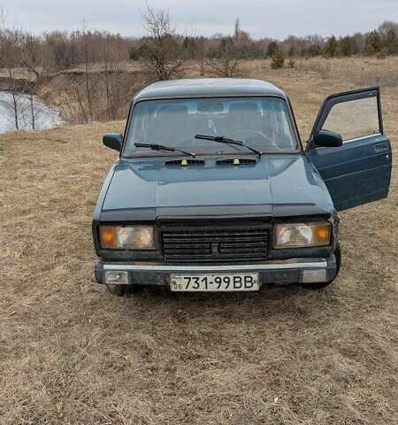 Зеленый ВАЗ 2107, объемом двигателя 1.6 л и пробегом 97 тыс. км за 480 $, фото 7 на Automoto.ua