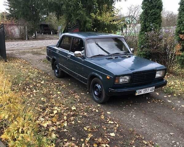 Зеленый ВАЗ 2107, объемом двигателя 1.5 л и пробегом 120 тыс. км за 650 $, фото 16 на Automoto.ua