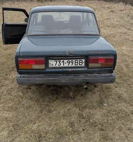 Зеленый ВАЗ 2107, объемом двигателя 1.6 л и пробегом 97 тыс. км за 480 $, фото 1 на Automoto.ua