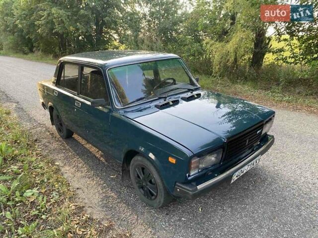 Зеленый ВАЗ 2107, объемом двигателя 0 л и пробегом 129 тыс. км за 1400 $, фото 2 на Automoto.ua