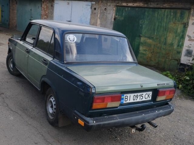 Зелений ВАЗ 2107, об'ємом двигуна 1.6 л та пробігом 240 тис. км за 325 $, фото 1 на Automoto.ua
