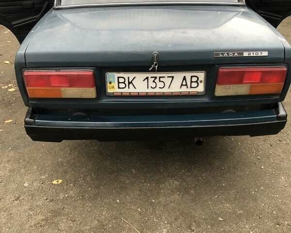 Зеленый ВАЗ 2107, объемом двигателя 1.5 л и пробегом 120 тыс. км за 650 $, фото 15 на Automoto.ua