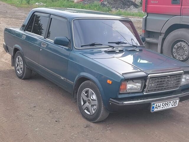 Зеленый ВАЗ 2107, объемом двигателя 1.5 л и пробегом 110 тыс. км за 75000 $, фото 1 на Automoto.ua