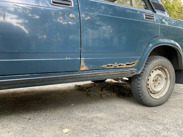 Зеленый ВАЗ 2107, объемом двигателя 1.6 л и пробегом 90 тыс. км за 716 $, фото 9 на Automoto.ua