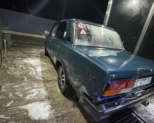 Зелений ВАЗ 2107, об'ємом двигуна 1.5 л та пробігом 47 тис. км за 1600 $, фото 4 на Automoto.ua