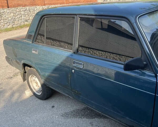 Зеленый ВАЗ 2107, объемом двигателя 1.57 л и пробегом 75 тыс. км за 900 $, фото 1 на Automoto.ua