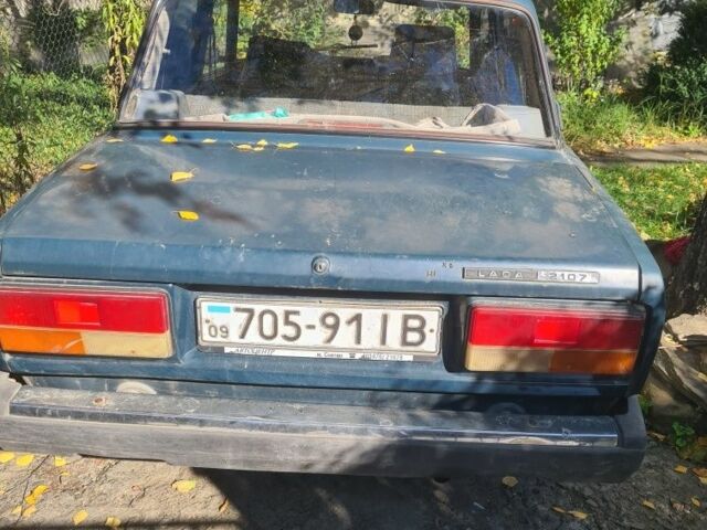 ВАЗ 2107 2002 в Черновцах на Automoto.ua Зеленый ВАЗ 2107, объемом двигателя 0 л и пробегом 120 тыс. км за 600 $, фото 4 на Automoto.ua