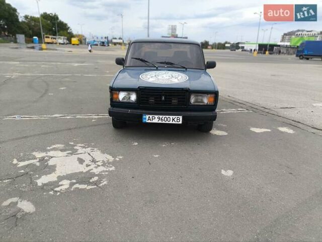 Зеленый ВАЗ 2107, объемом двигателя 1.5 л и пробегом 250 тыс. км за 650 $, фото 2 на Automoto.ua