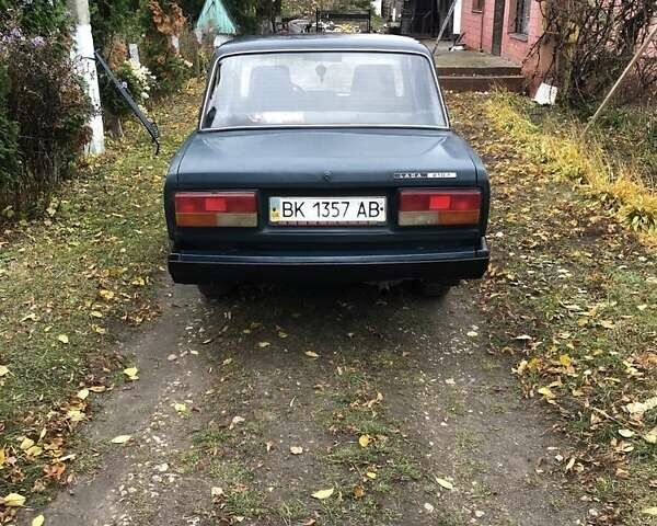 Зеленый ВАЗ 2107, объемом двигателя 1.5 л и пробегом 120 тыс. км за 650 $, фото 1 на Automoto.ua