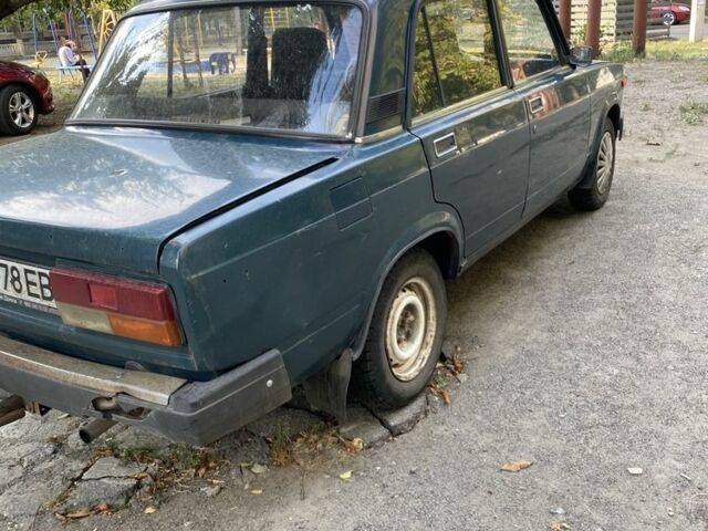 Зеленый ВАЗ 2107, объемом двигателя 1.6 л и пробегом 90 тыс. км за 716 $, фото 5 на Automoto.ua