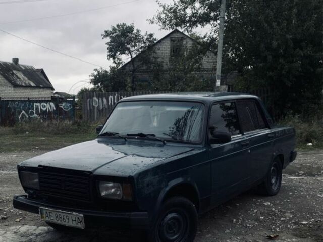 Зеленый ВАЗ 2107, объемом двигателя 1.5 л и пробегом 148 тыс. км за 999 $, фото 1 на Automoto.ua