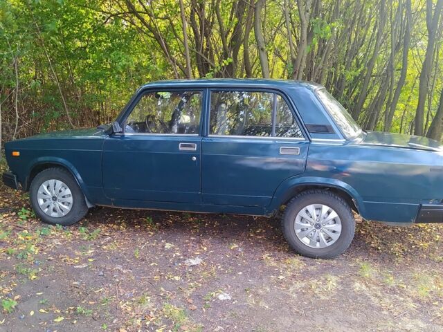 Зелений ВАЗ 2107, об'ємом двигуна 1.5 л та пробігом 92 тис. км за 1014 $, фото 11 на Automoto.ua