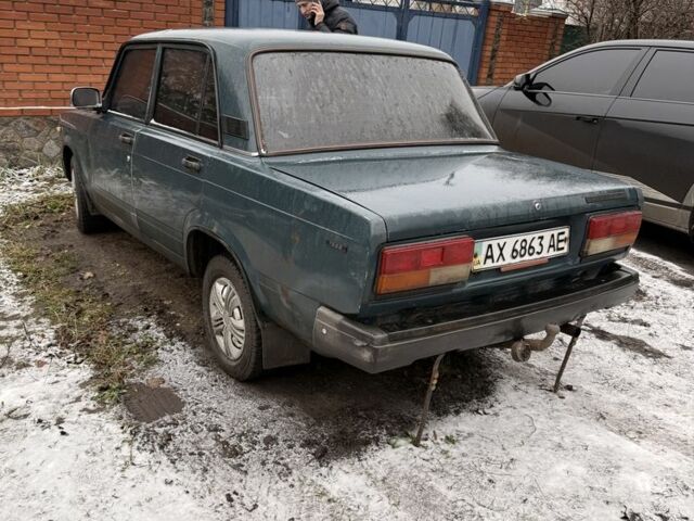 Зеленый ВАЗ 2107, объемом двигателя 1.5 л и пробегом 85 тыс. км за 650 $, фото 3 на Automoto.ua