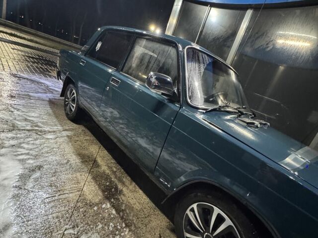 Зелений ВАЗ 2107, об'ємом двигуна 1.5 л та пробігом 47 тис. км за 1600 $, фото 1 на Automoto.ua