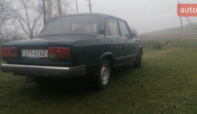 Зеленый ВАЗ 2107, объемом двигателя 0 л и пробегом 200 тыс. км за 1112 $, фото 1 на Automoto.ua