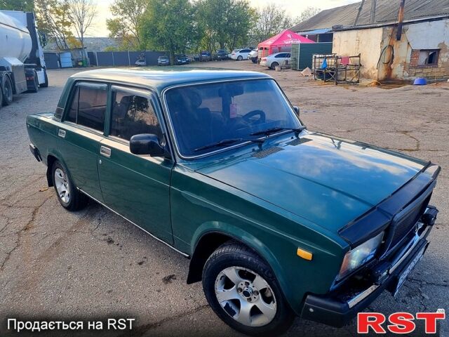 ВАЗ 2107 2002 в Баштанке на Automoto.ua Зеленый ВАЗ 2107, объемом двигателя 1.5 л и пробегом 140 тыс. км за 1100 $, фото 10 на Automoto.ua