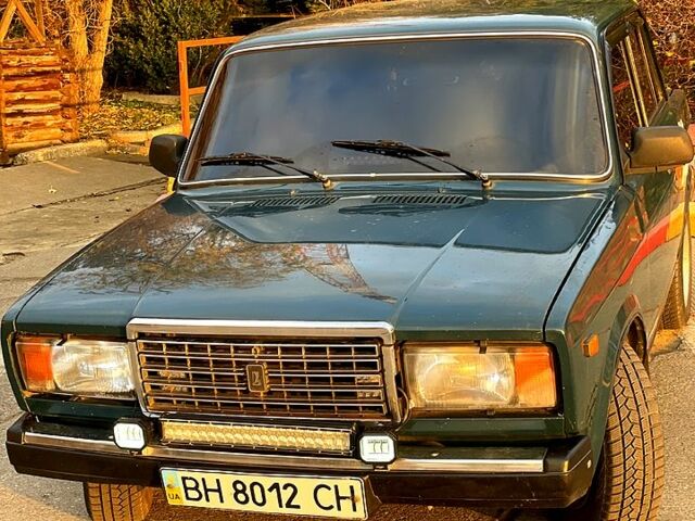 Зелений ВАЗ 2107, об'ємом двигуна 1.5 л та пробігом 53 тис. км за 1800 $, фото 1 на Automoto.ua