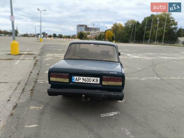 Зеленый ВАЗ 2107, объемом двигателя 1.5 л и пробегом 250 тыс. км за 650 $, фото 1 на Automoto.ua