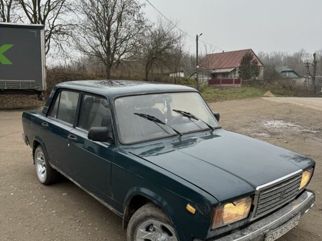 Зеленый ВАЗ 2107, объемом двигателя 1.6 л и пробегом 22 тыс. км за 900 $, фото 1 на Automoto.ua