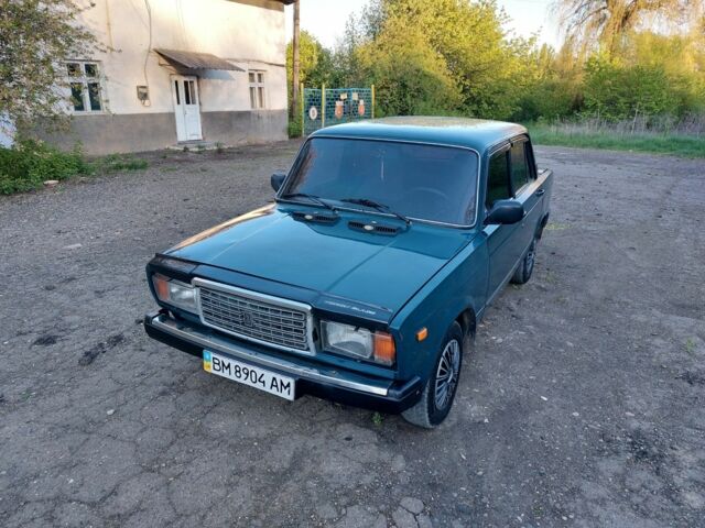 Зелений ВАЗ 2107, об'ємом двигуна 1.6 л та пробігом 190 тис. км за 900 $, фото 5 на Automoto.ua
