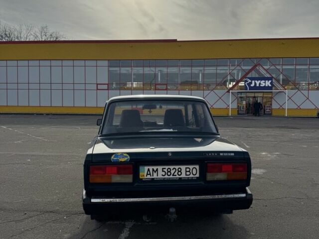 Зеленый ВАЗ 2107, объемом двигателя 1.6 л и пробегом 187 тыс. км за 1250 $, фото 5 на Automoto.ua