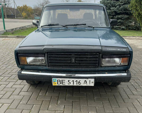 Зеленый ВАЗ 2107, объемом двигателя 1.57 л и пробегом 120 тыс. км за 850 $, фото 3 на Automoto.ua