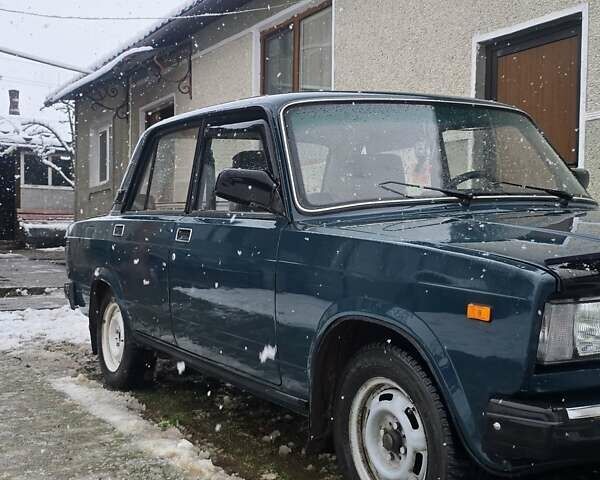 Зеленый ВАЗ 2107, объемом двигателя 1.57 л и пробегом 150 тыс. км за 1250 $, фото 2 на Automoto.ua