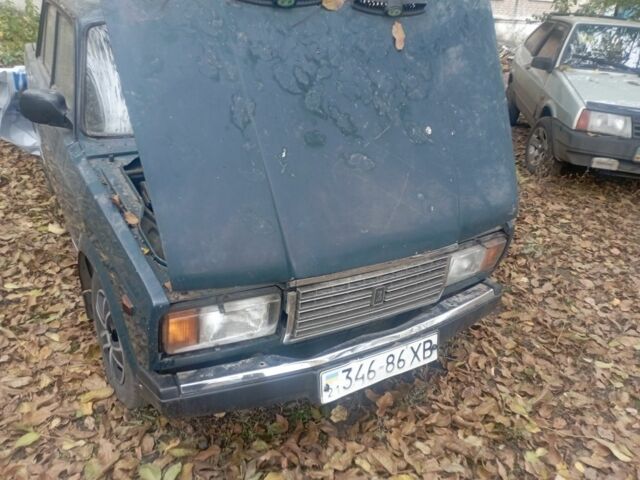 ВАЗ 2107 2003 в Славянске на Automoto.ua Зеленый ВАЗ 2107, объемом двигателя 0 л и пробегом 100 тыс. км за 601 $, фото 2 на Automoto.ua