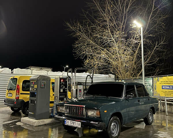 Зеленый ВАЗ 2107, объемом двигателя 1.6 л и пробегом 170 тыс. км за 1450 $, фото 5 на Automoto.ua
