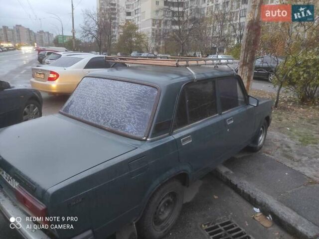 Зеленый ВАЗ 2107, объемом двигателя 1.45 л и пробегом 39 тыс. км за 1000 $, фото 3 на Automoto.ua