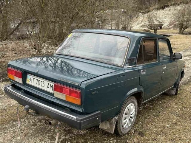 Зеленый ВАЗ 2107, объемом двигателя 1.6 л и пробегом 135 тыс. км за 1000 $, фото 3 на Automoto.ua